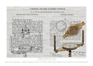 Transit Young Patent Artwork Print